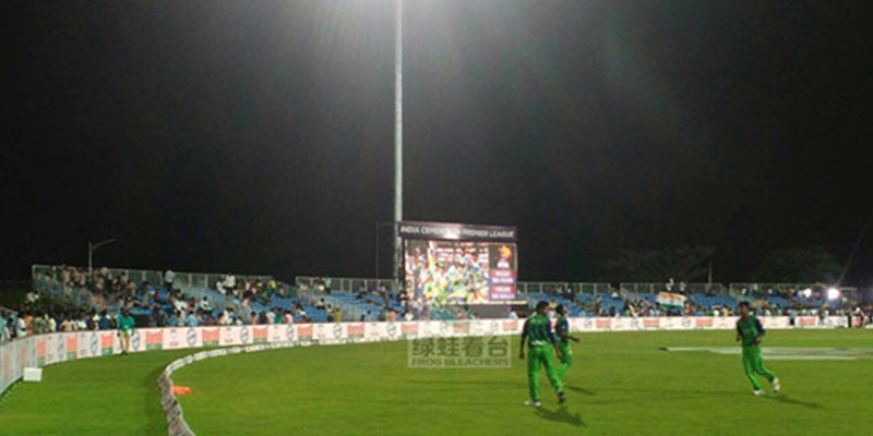綠蛙看臺亮相國際賽場-印度板球超級聯賽