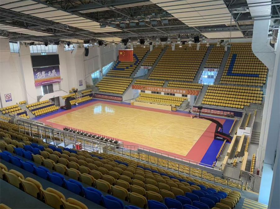 大朗體育館升級(jí)版亮相，看臺(tái)藏著一個(gè)“大彩蛋”